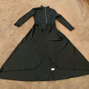 Woman’s full length cape jacket